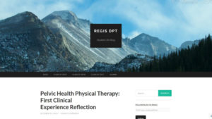 One of the best physical therapy student blogs in USA